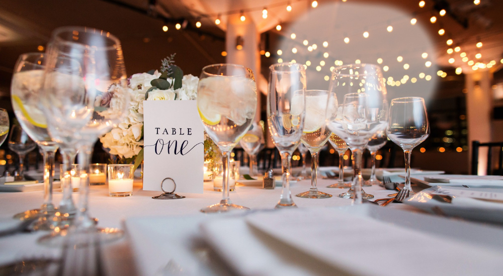 Table decor for special events